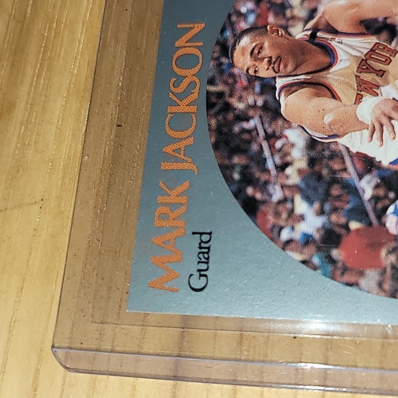 MENENDEZ BROTHERS card. Mark Jackson. 1991. NBA HOOPS - Picture 3 of 5